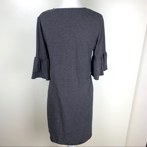 ASOS New Look | Ruffle Sleeve Striped Dress - Picture 5 of 7